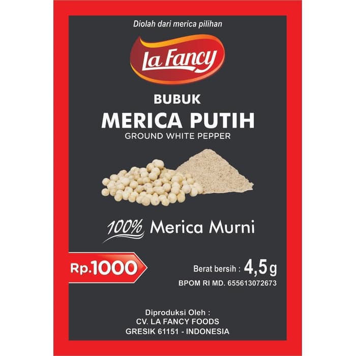 

Bubuk Jinten Kunyit Merica Ketumbar La Fancy
