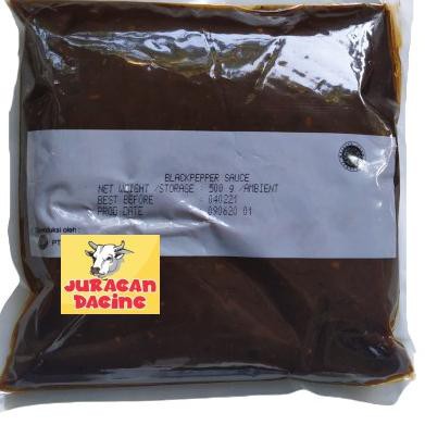 

3.3 STOK READY Saus Blackpepper Sauce Resto Quality 500 gr