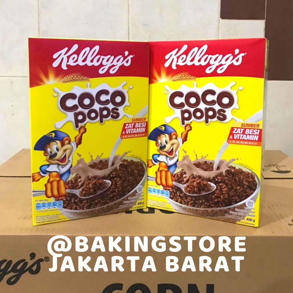 

Kelloggs Coco Pops 350 gr | Sereal Cokelat Kellogg's