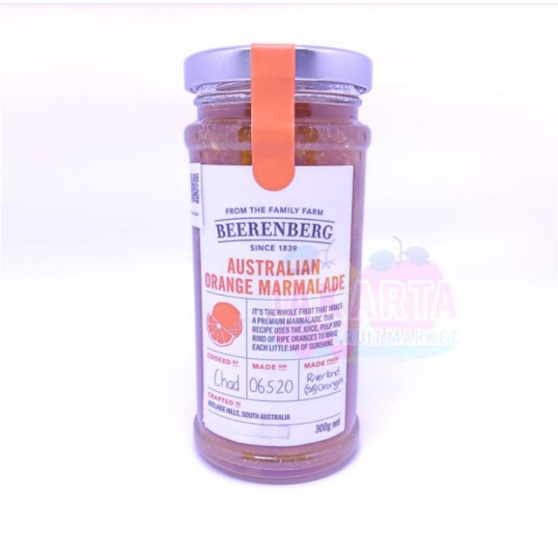 

BEERENBERG AUSTRALIAN ORANGE MARMALADE 300G