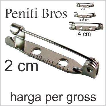 Peniti Bros 2cm Silver per Gross