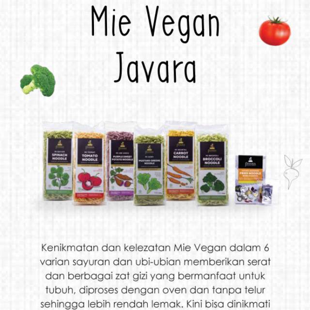 

MIE VEGAN JAVARA