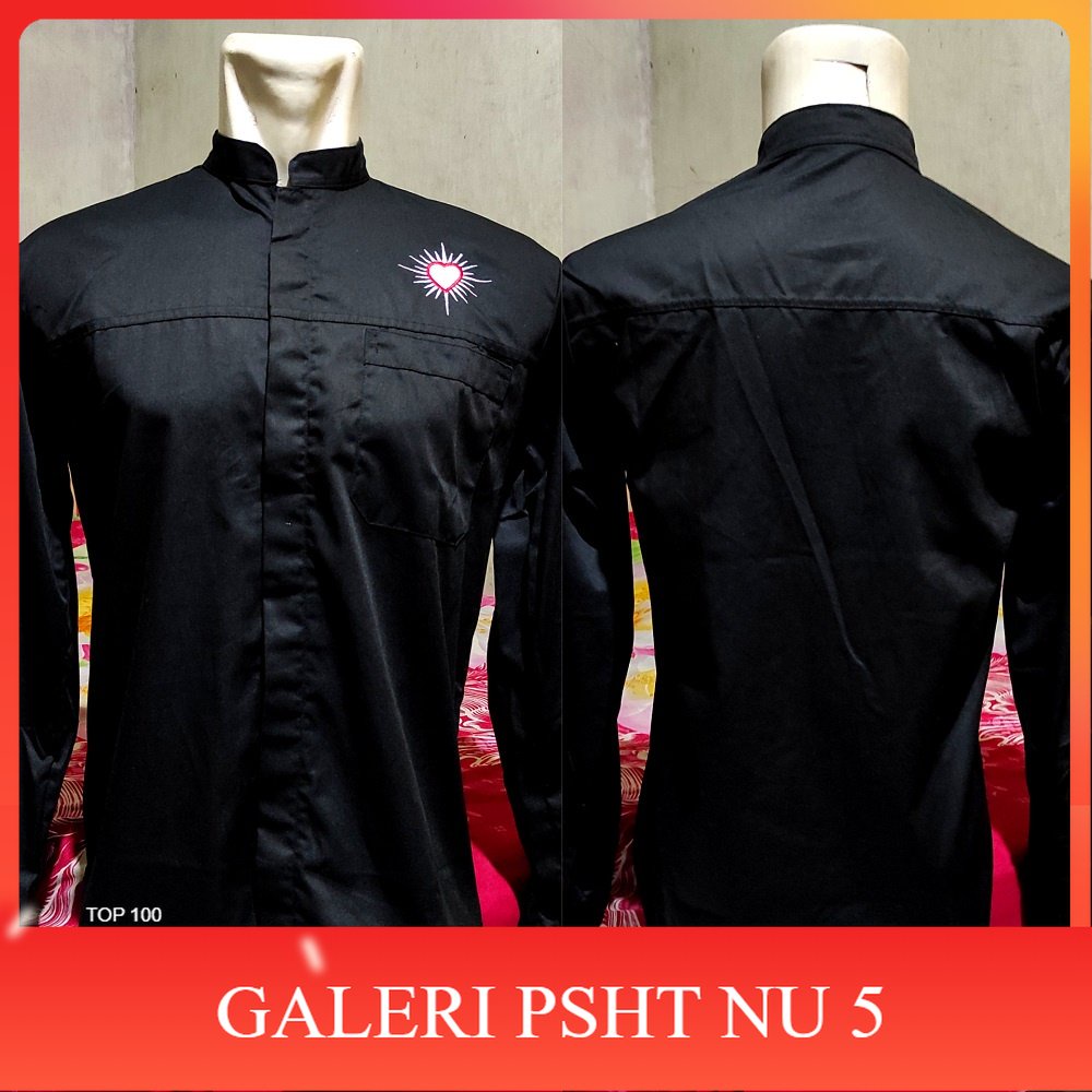 Atribut PSHT- BAJU PSHT LENGAN PANJANG-KEMEJA PSHT LENGAN PANJANG-KEMEJA PSHT BORDIR-KEMEJA SH TERAT