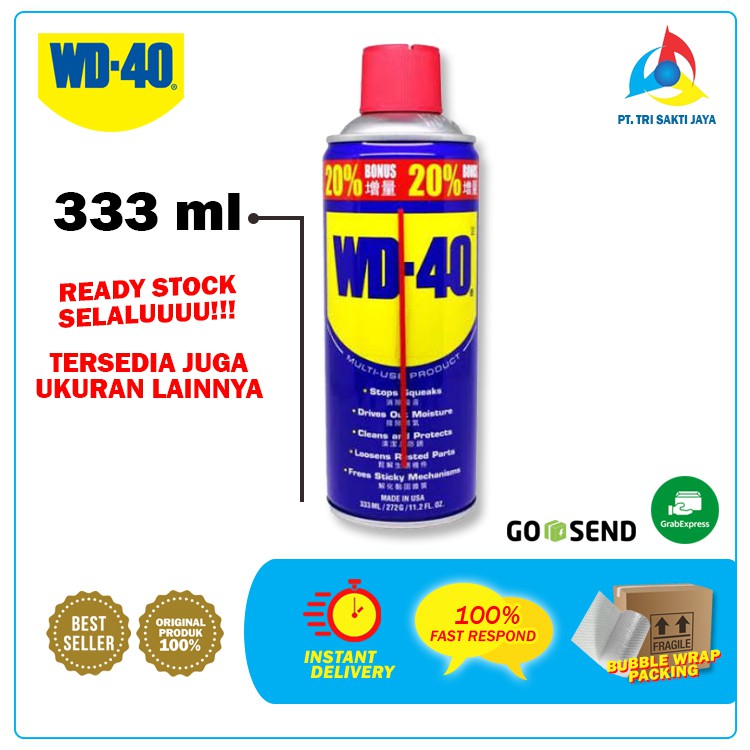 WD40 - 333ml Pelumas Anti Karat - PT Tri Sakti Jaya