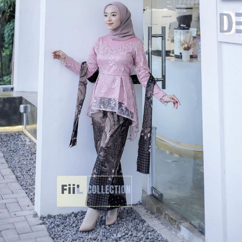 Kebaya Couple Modern, Kebaya Tunangan Lamaran, Kebaya Wisuda, Kebaya Kondangan-6