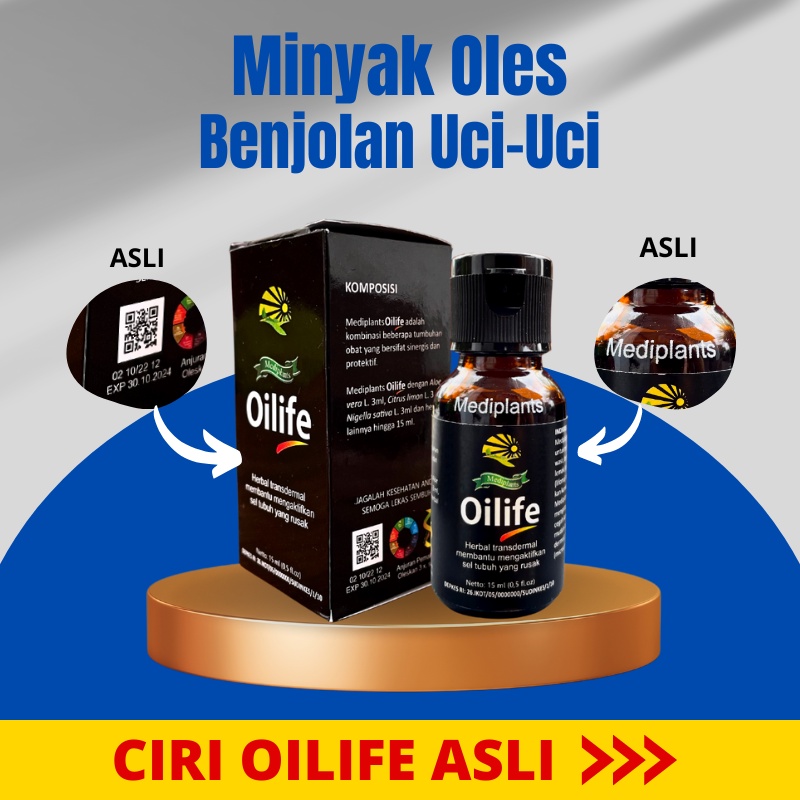 OILIFE Obat Herbal Uci-Uci / Minyak Oles untuk Uci-Uci