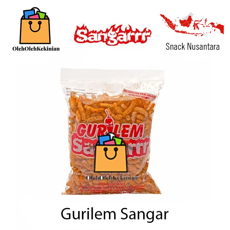 

Gurilem Sangarrr Gurilem Pedas Khas Bandung - 100gr