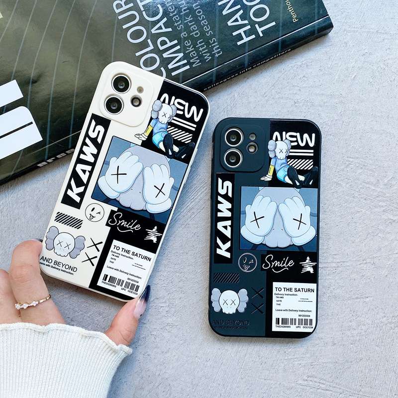 Cool Kaws Soft Case OPPO A71 Realme 5 5S 5i C3 C15 C12 Narzo 20 7i C17 8 Pro Casing Xiaomi Redmi Note 8 9 10 Pro