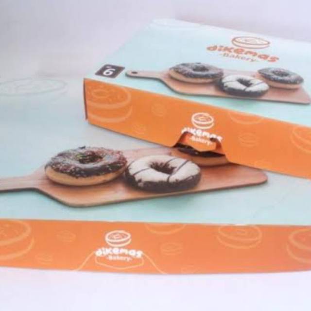 

FOOD GRADE / Box Donat isi 12 / Kotak Donat / Cake Box / Dus Serbaguna / Gift Box / Box Donut