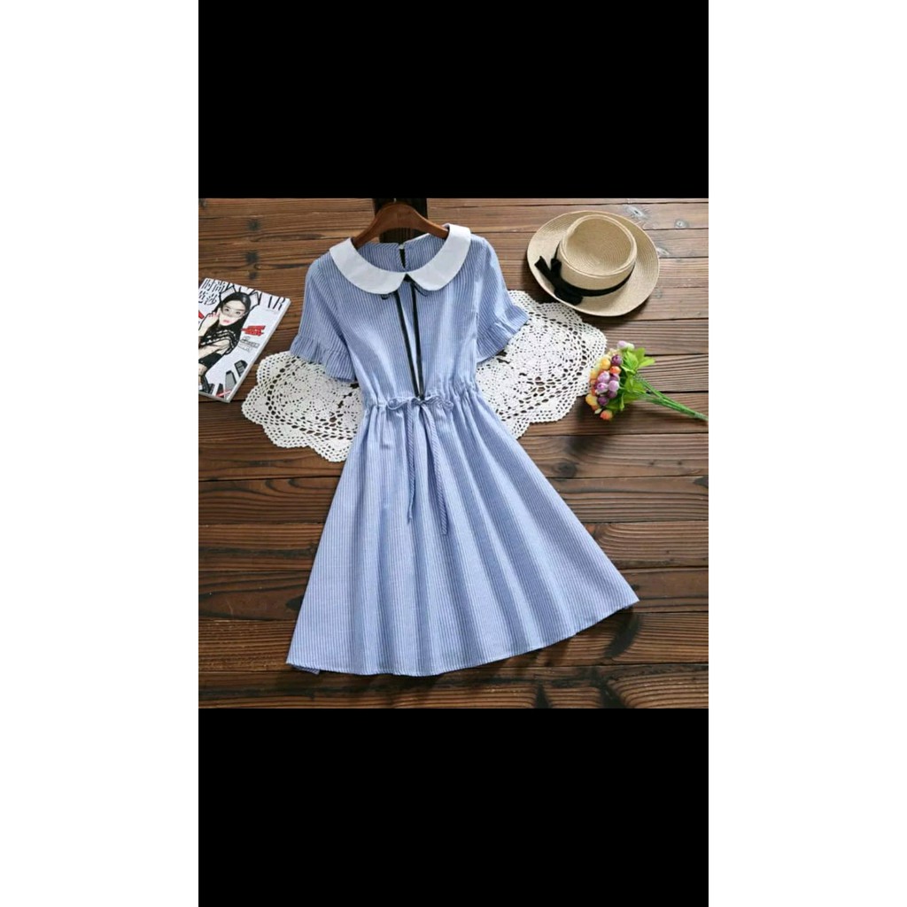 Terbaru  Milea Shop   Yuki Dress   Dress Wanita