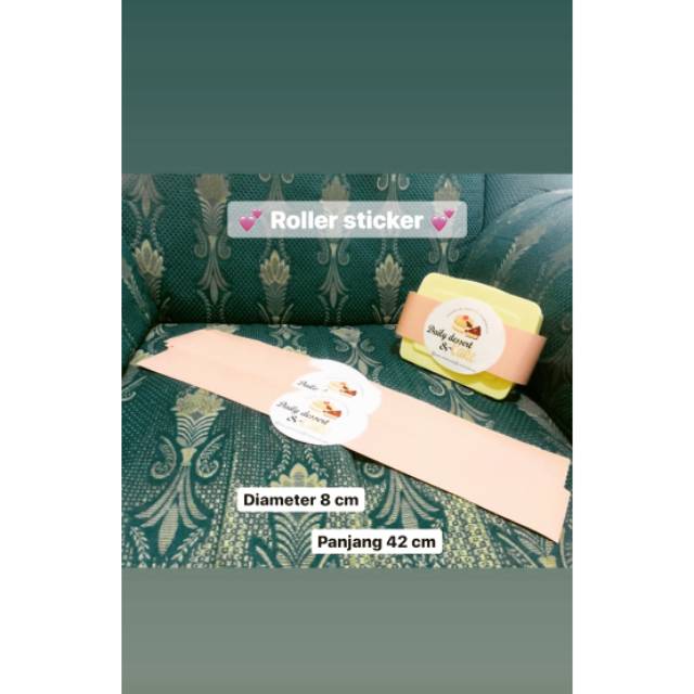 

Stiker packing/roller sticker/stiker wadah palembang