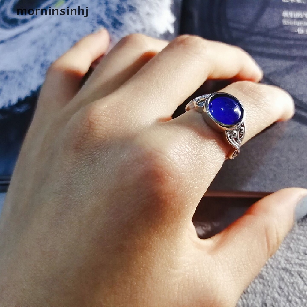 Mor Cincin Mood Ring Vintage Dapat Berubah Warna Sesuai Temperatur