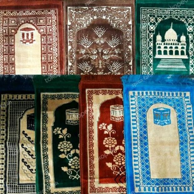 Sajadah Muka/ Kepala/ Anak/ Kecil Turki/ Turkey, beludru, tebal