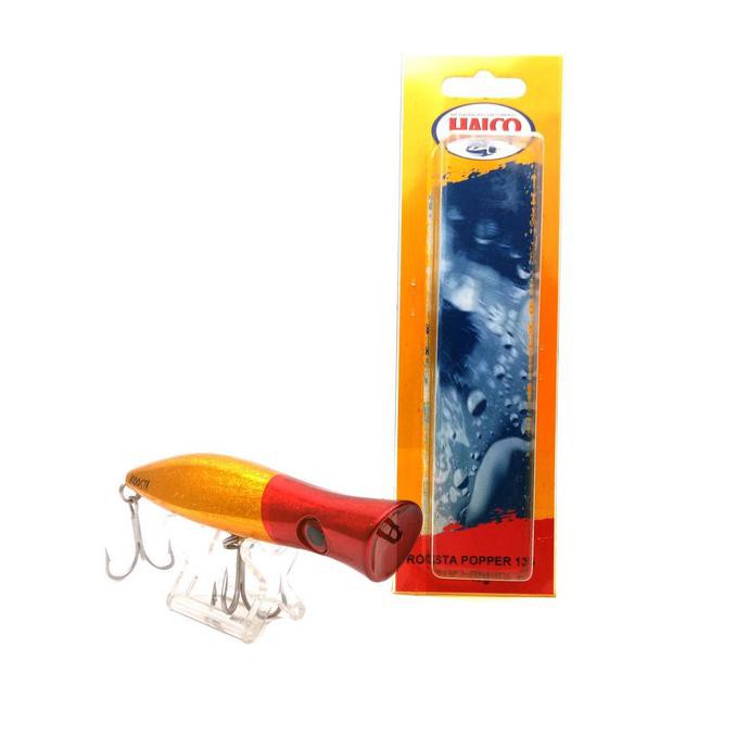 BERKAH PANCING12 Umpan HALCO ROOSTA POPPER 135