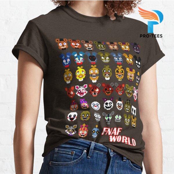 Kaos Baju FNAF World #259