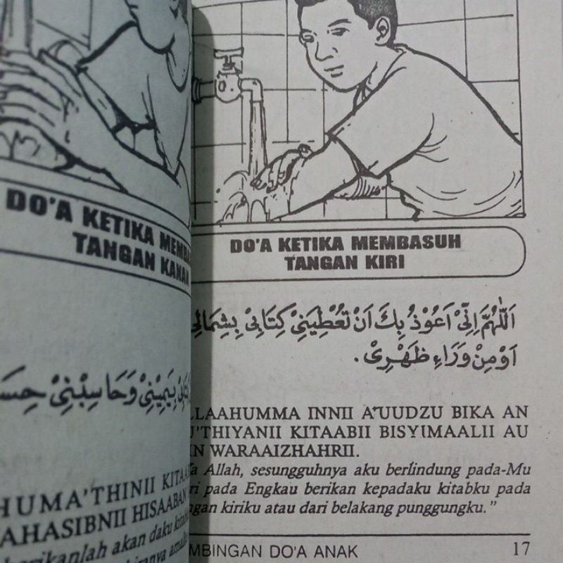 Buku Saku/Buku Doa Anak Dengan Gambar dan Cara Membacanya