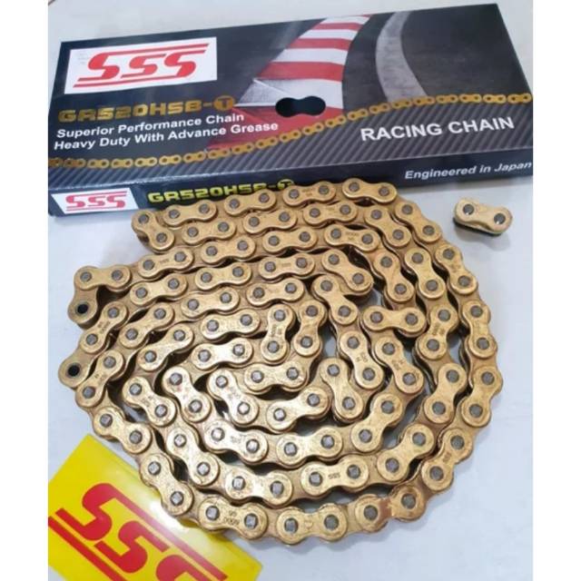 Rantai SSS 520 X110 HSBT