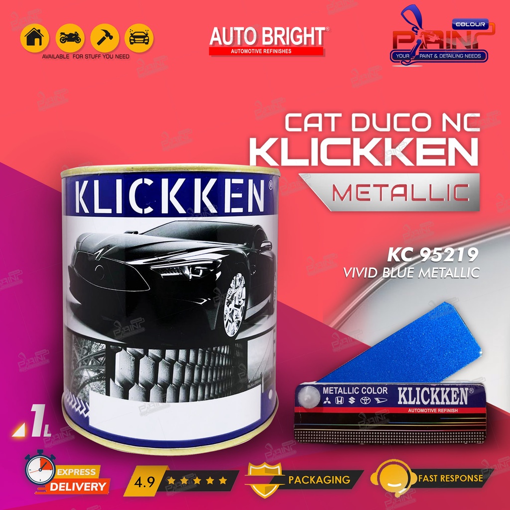 Cat Duco Metallic KLICKKEN METALLIC - KC 95219 VIVID BLUE METTALIC