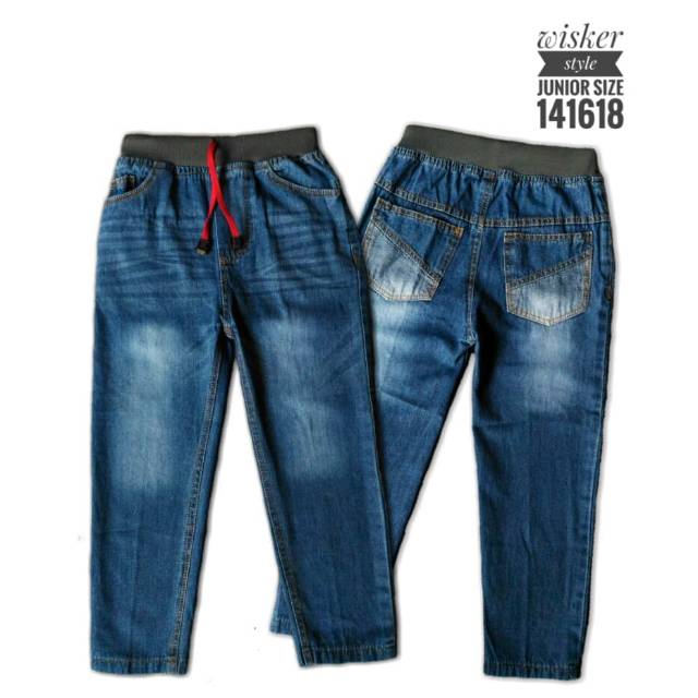 Jeans Anak Panjang Oshk 4-15 Tahun