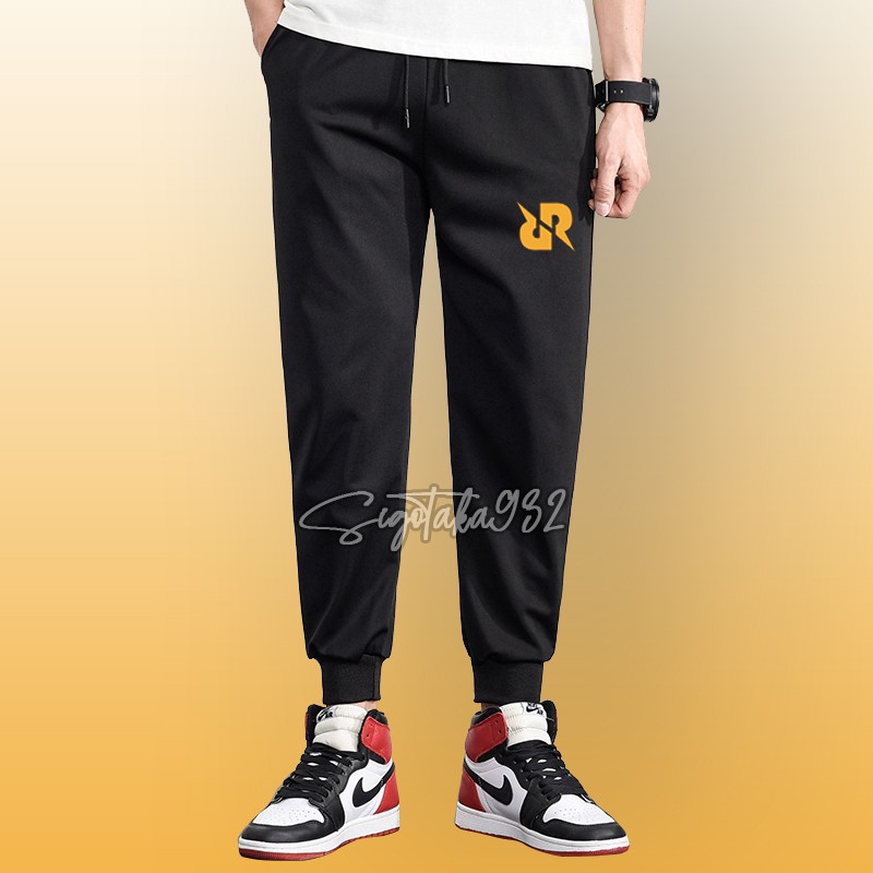 CELANA TRAINING SPORT TEAM RRQ OLAHRAGA IMPORT PANJANG RUNNING GYM JOGGING