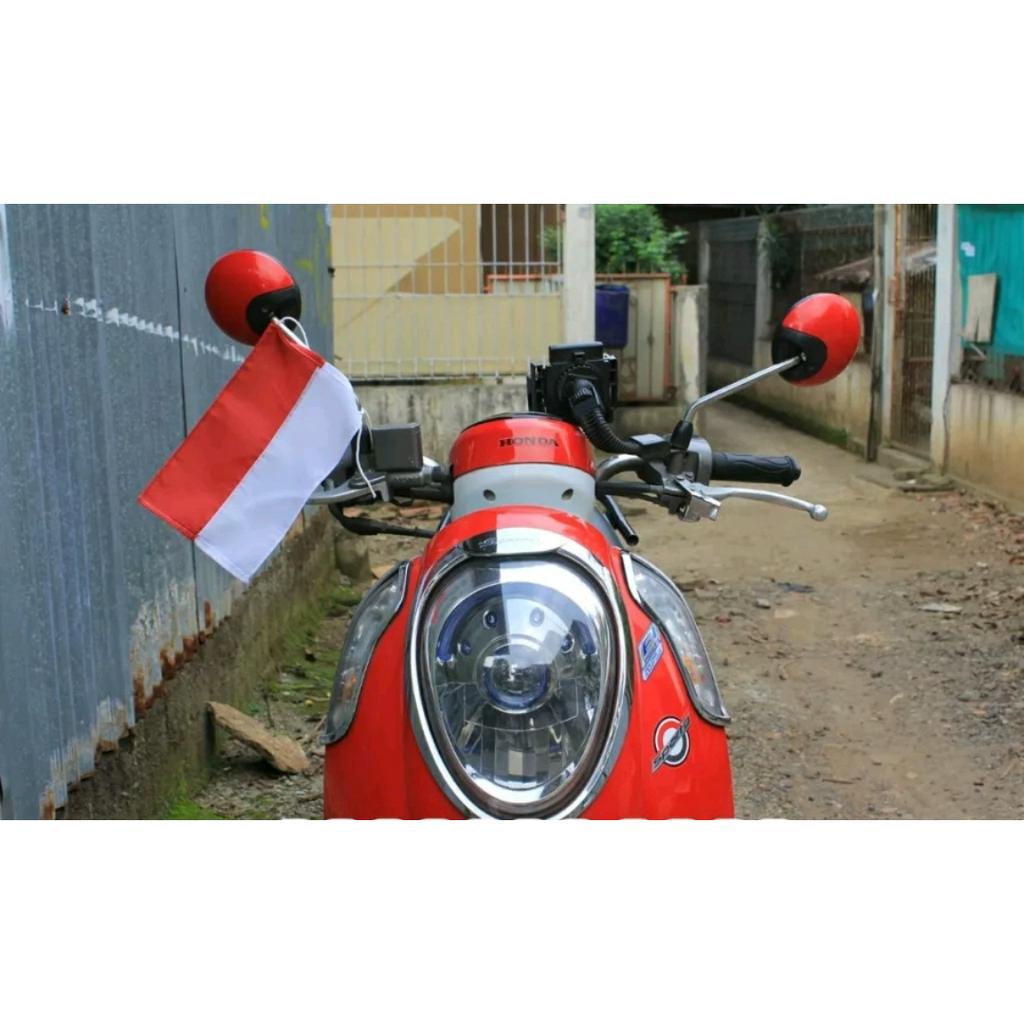 BENDERA MERAH PUTIH BUAT MOTOR