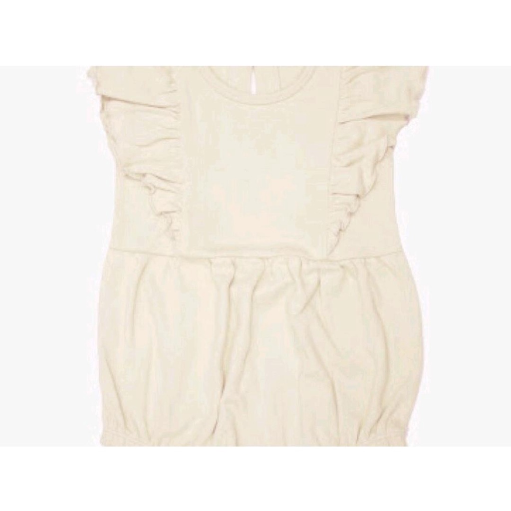 COTTON CUB RUFFLE ROMPER / ROMPER / JUMPER / FASHION