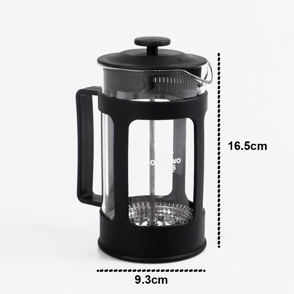 Teko Kopi French Press Coffee Maker Pot Alat Penyaring 350 600 1000 ml Saringan Teh Stainless Steel