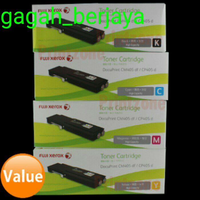 DOCUPRINT XEROX-405 black, color ORIGINAL