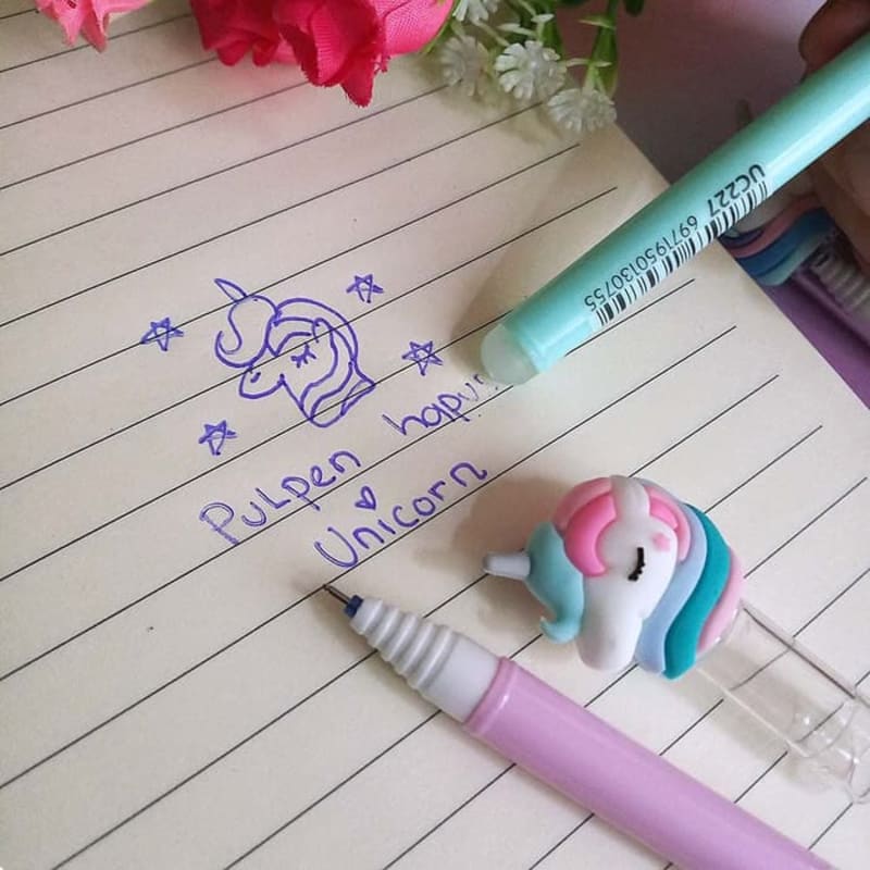 

Pulpen Hapus / Pen Gel bisa dihapus / Erasable Pen - Unicorn