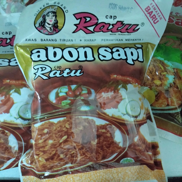 

Q124521 Abon Sapi Cap Ratu, 100G Dw501Sqs