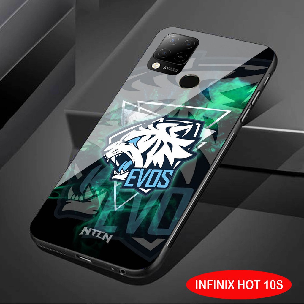 [H06] Softcase Glass Kaca Infinix Hot 10S - Casing Hp Infinix Hot 10S  - Case Hp Infinix Hot 10S