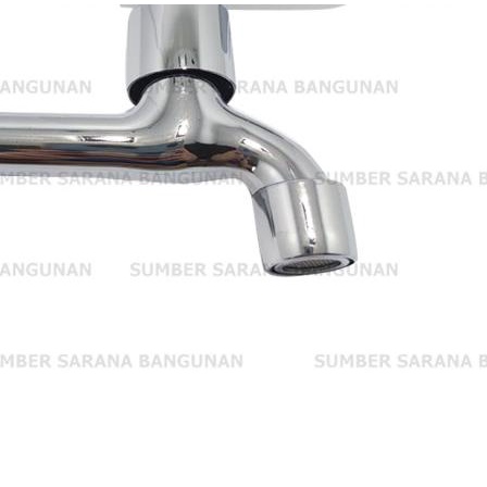 ♕ Kran Tembok Volk / Keran Air Stainless Chrome ◙