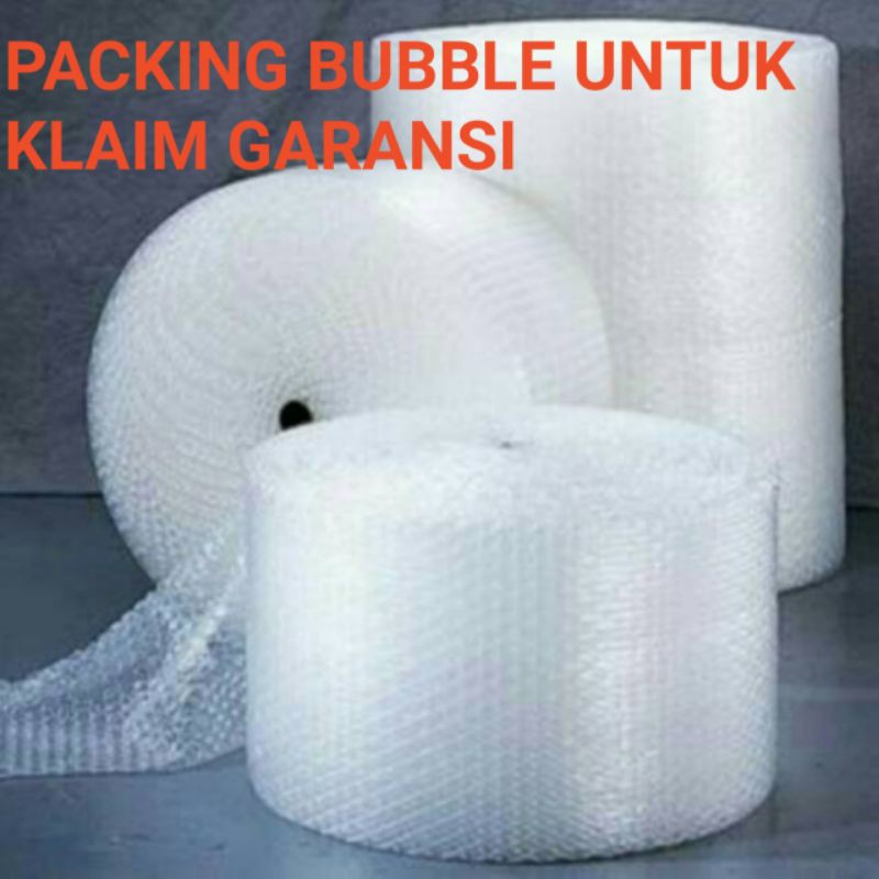 wajib TAMBAHAN EXTRA PACKING BUBBLE WRAP