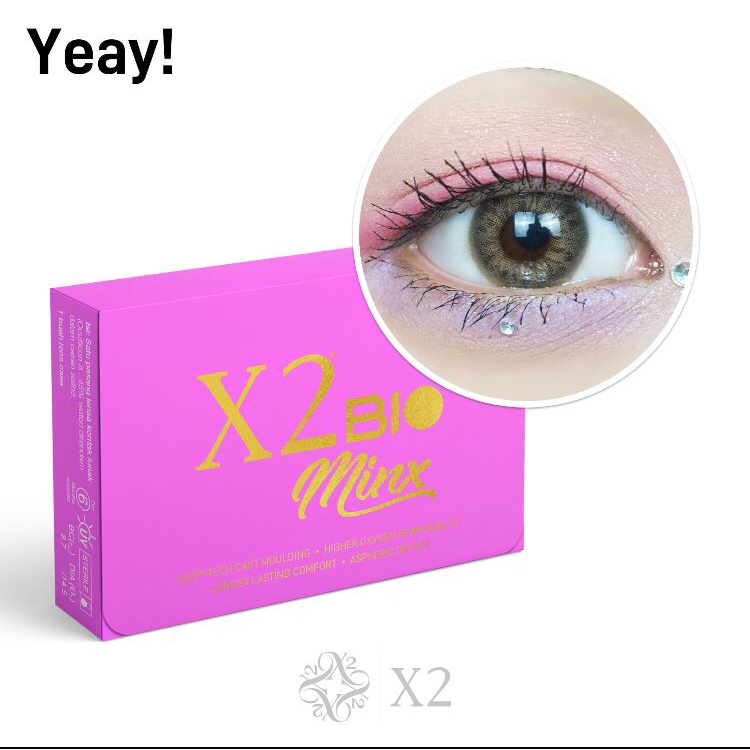 SOFTLENS X2 BIO MINX MINUS (-3.00 s/d -6.00) ASPHERIC DESIGN