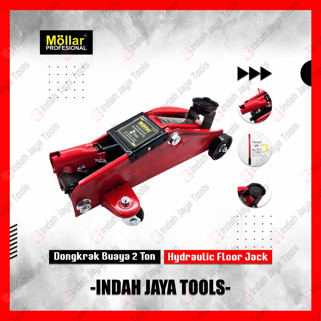 MURAH RRC Dongkrak Buaya 2 Ton - Dongkrak Mobil Universal