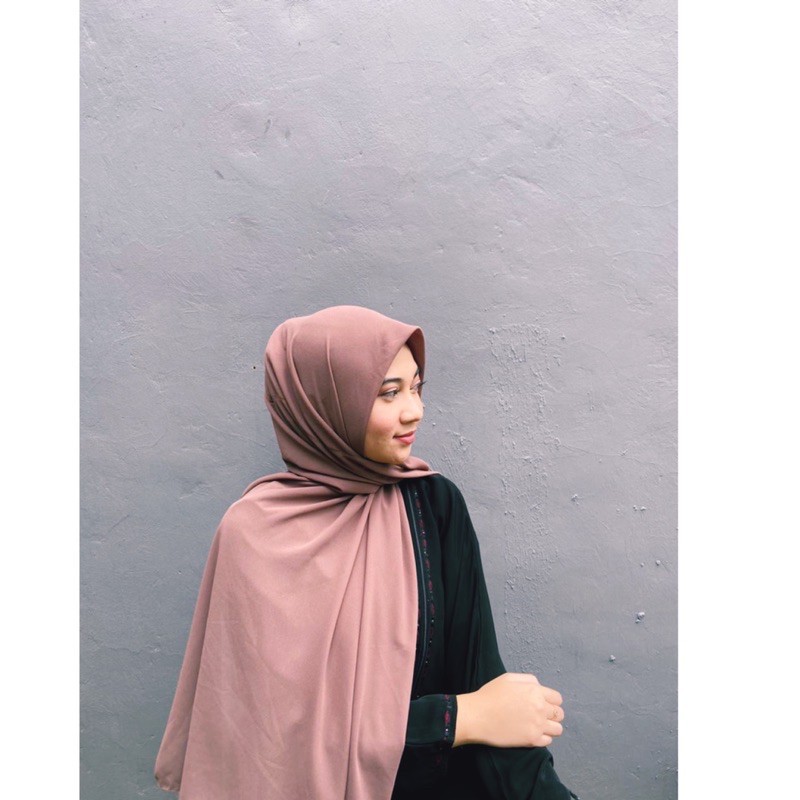 PASHMINA SQUARE (PASHMINA+SEGIEMPAT) Ceruty babydoll