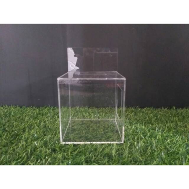 

Custom Box Kotak Amal Sedekah Infaq Akrilik Bahan Akrilik Clear Bening Acrylic