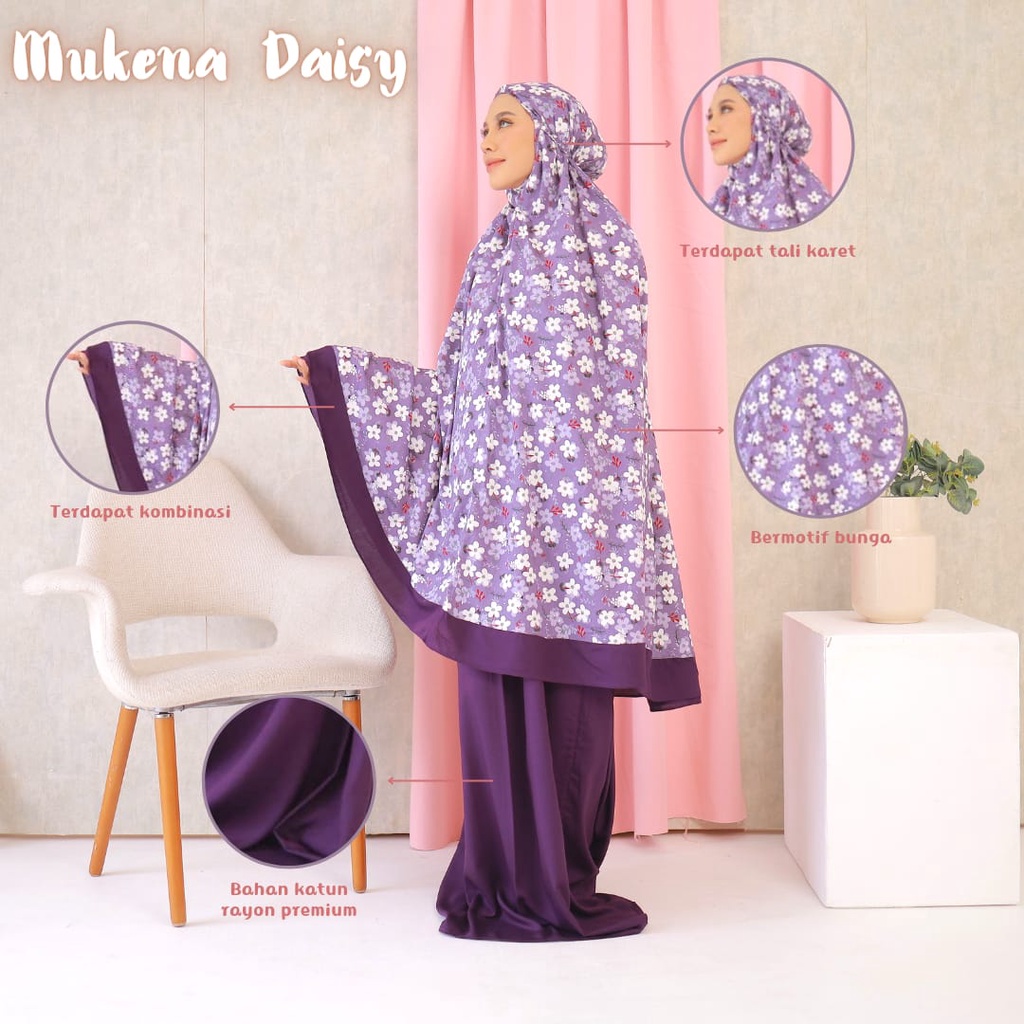 Termurah!! Mukena Dewasa Jumbo Mukena Motif Bahan Katun Rayon Premium Nyaman Dipakai | Bisa Cod