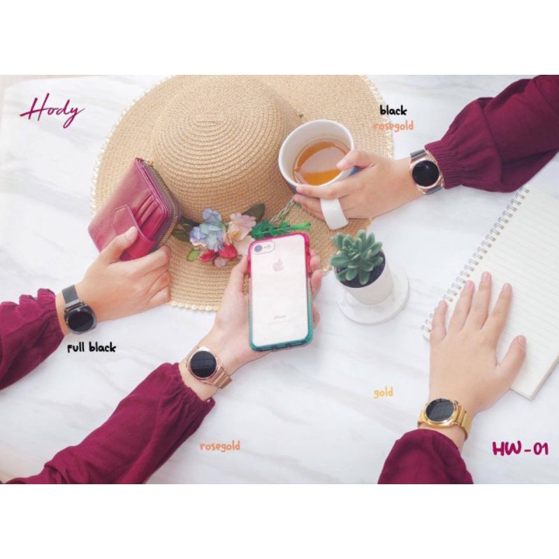 Jam tangan digital HW 01 touch screen digital by hody