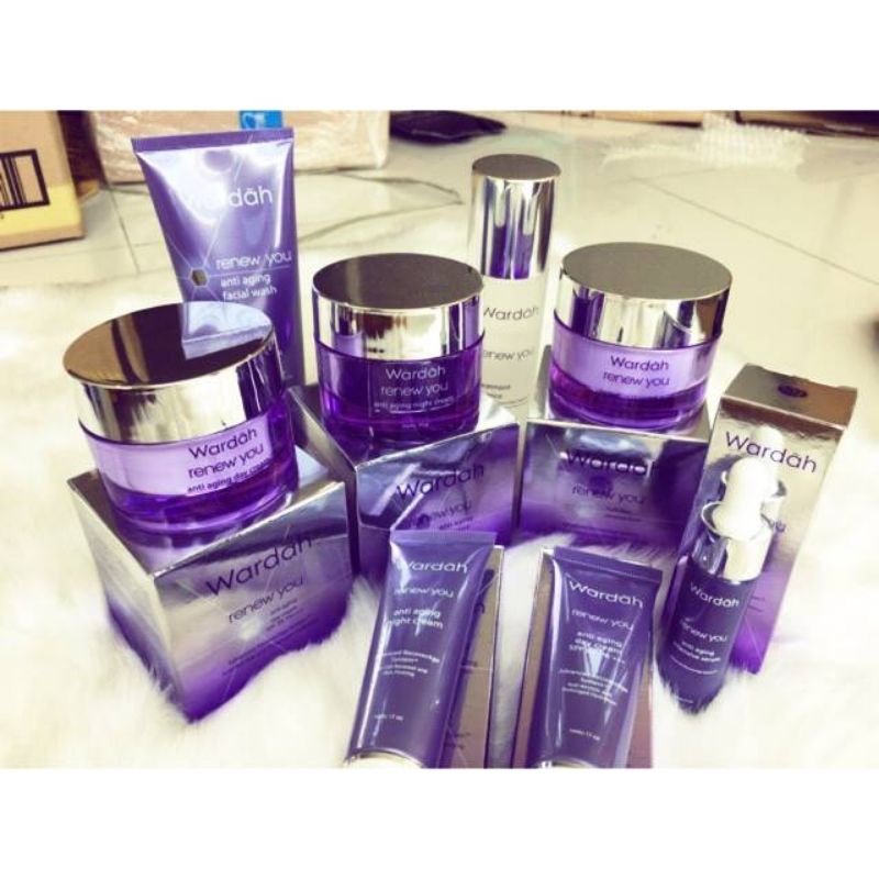 Wardah seri paket renew you anti aging