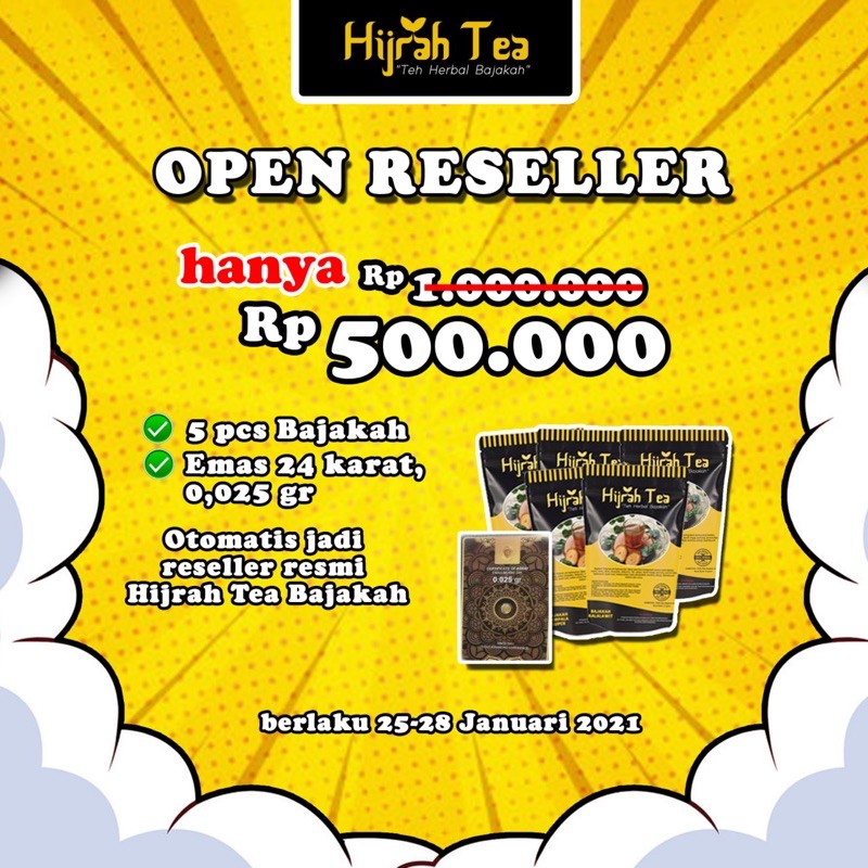 Hijrah Tea Bajakah / Teh Bajakah Asli