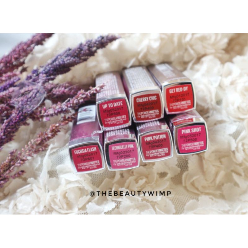 Maybelline Lipstik Powder Matte Lipstick - Touch of Nude