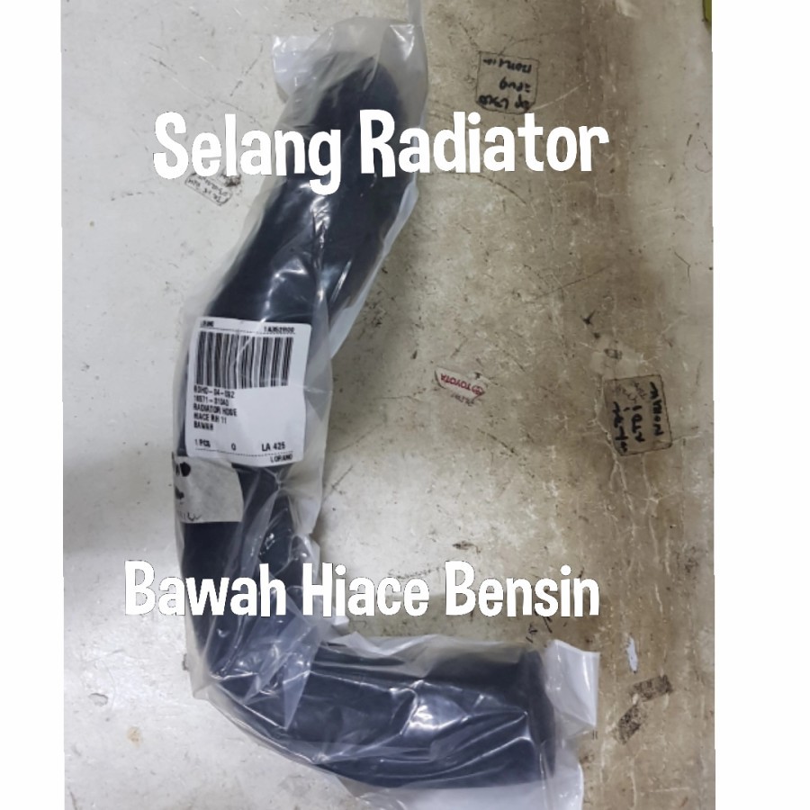 Selang Radiator Toyota Hiace Bensin Bawah