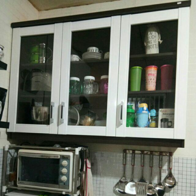 Ksa 2663 Graver Kitchen Set 3 Pintu Atas Kaca Anata