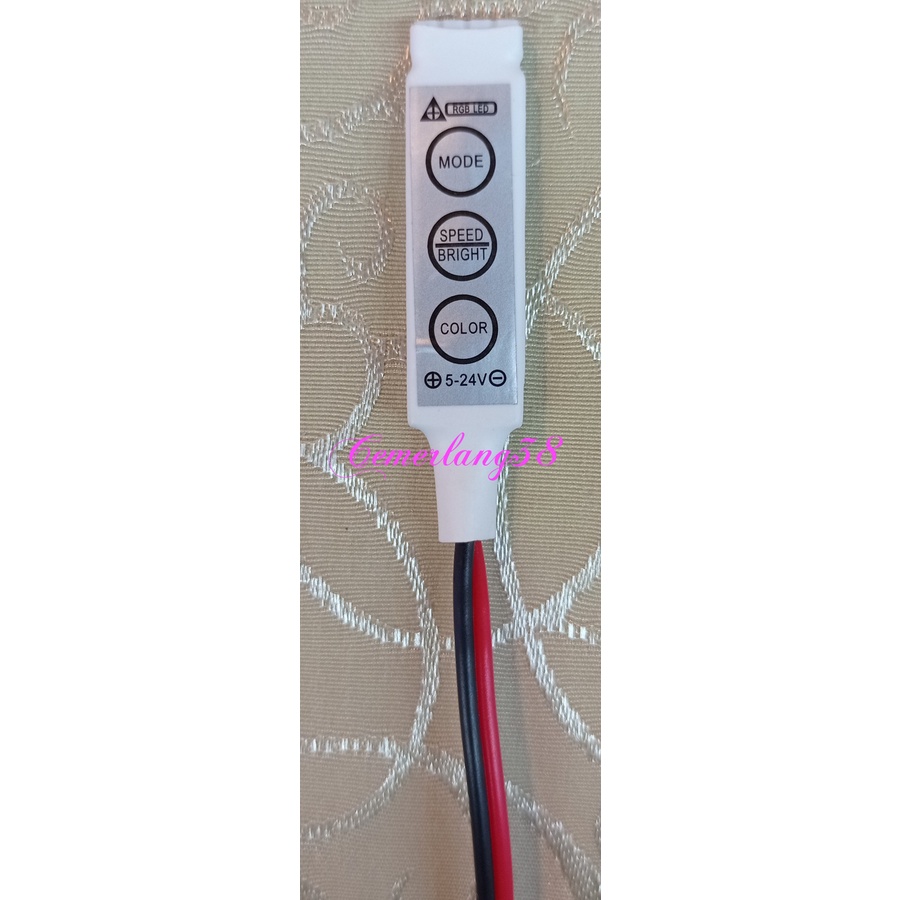 Led Controller Rgb Dimmer Mini 12V - 24V 6A Modul Led Controler Dimmer