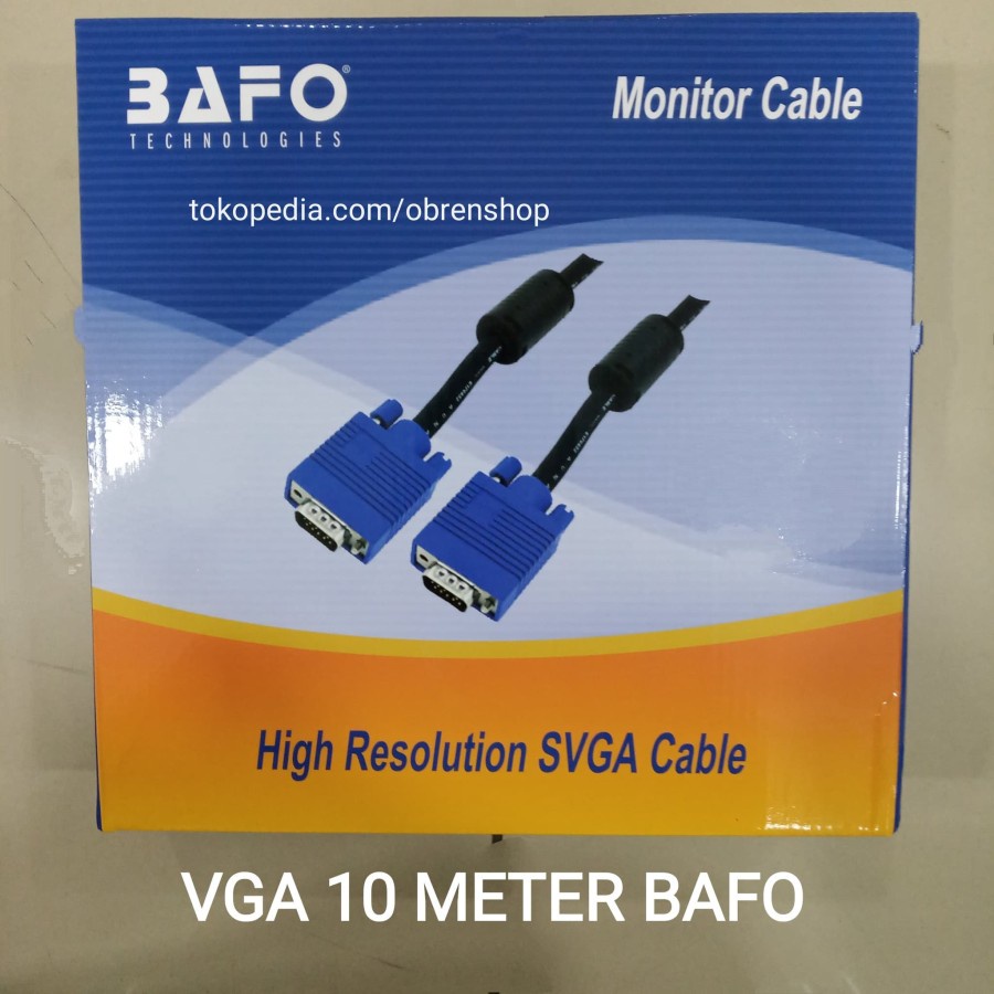 Bafo Kabel VGA 10Meter Gold Plated