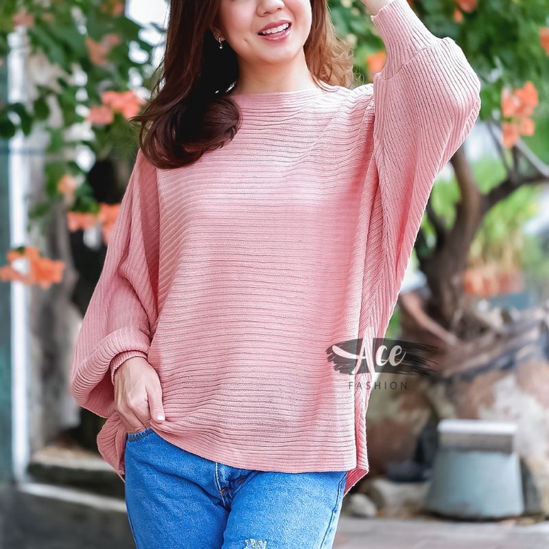 MJS-LESPERAL BATWING/CARDIGAN RAJUT/BAJU WANITA RAJUT KEREN