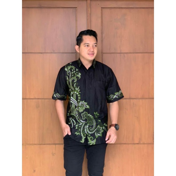 Ori Aksara Batik - Baju Hem Batik Katun Prima Masris Halus Adem Nyaman dipakai Menyerap Keringat New-Model 5