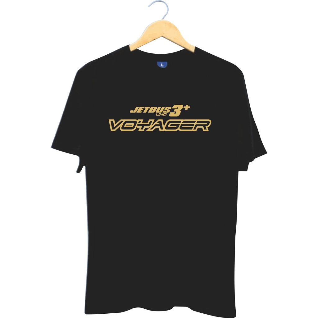 KAOS DISTRO JETBUS VOYAGER KOMUNITAS BIS MANIA TERLARIS / ATASAN KEREN / BAJU PRIA WANITA MURAH