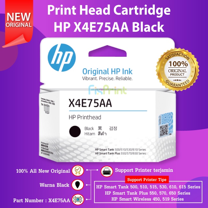 Print Head HP 115 315 415 GT 5810 GT 5820 GT52 GT51 Combo 3JB06AA Print Head Cartridge HP M0H51AA Black / M0H50AA Tri Colour 115 315 415 500 615